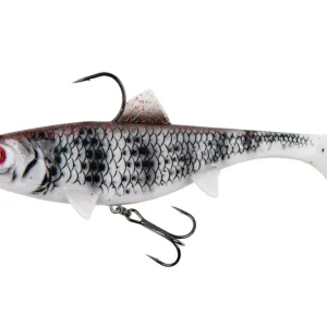 Cumpărături sigure Swimbait FOX Rage Replicant Wobble, UV Zebra, 18cm, 90g, 1buc/blister