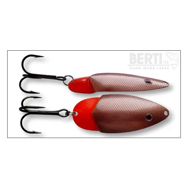 Lingura Oscilanta Bertilure Lucky Redtail XXL Cupru Amprenta Patrate 7.8cm 13g Doar azi