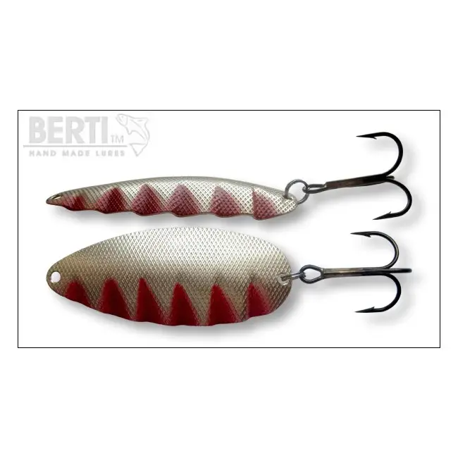 Preferatul clienților Lingura Oscilanta Bertilure Linx XXL Silver Amprenta Patrate 7.8cm 13g