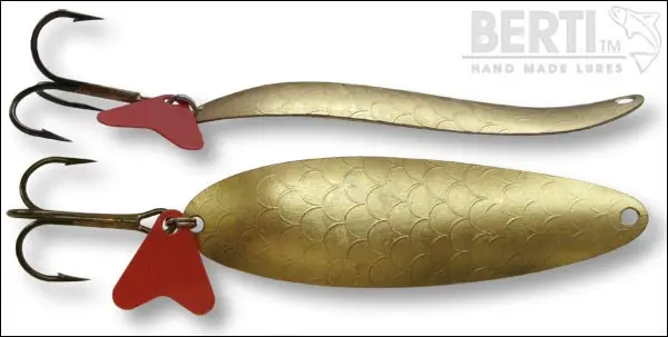 Lingura Oscilanta Bertilure ES Gigant Amprenta Solzi Culoare Gold 14 Grame Bestseller