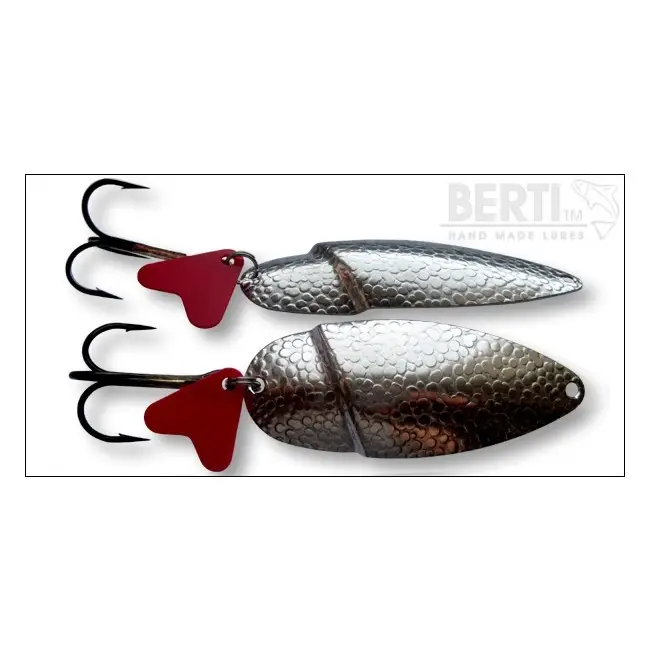 Vezi acum Lingura Oscilanta Bertilure Doli XXL Nickel Amprenta Patrate 7.8cm 13g