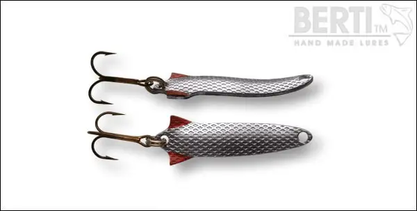 Ofertă de sezon Lingura Oscilanta Bertilure Wing Nr. 1 Amprenta Patrate Culoare Nickel 5 Grame