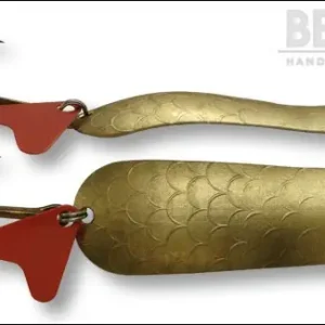 Chilipir Lingura Oscilanta Bertilure Crazy Nr. 2 Amprenta Solzi Culoare Gold 11 Grame