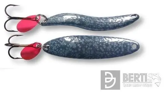 Lingurita Oscilanta Berti Taifun Nr.1, Hammered Shad, 53mm, 5g Mai ieftin