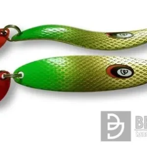 Noutate Lingurita Oscilanta Berti Taifun Nr.1, Green Tail, 53mm, 5g