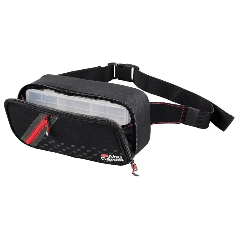 Borseta Abu Garcia Hip Bag + 2 Cutii, 27.5x10x14cm Reducere specială
