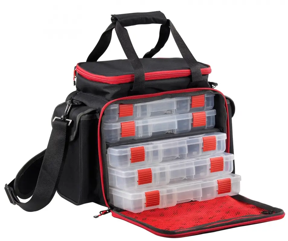Super ofertă Geanta Abu Garcia Large Lure Bag (7 cutii incluse), 38x23x30cm