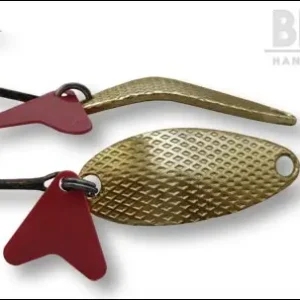 Retur ușor Lingura Oscilanta Bertilure Clyo Nr.1 Amprenta Patrate Culoare Gold 3.5Grame