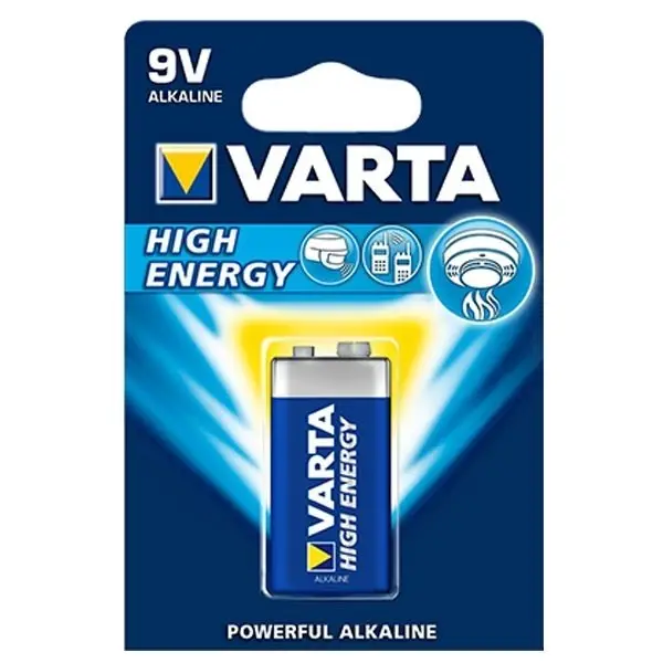 Ofertă exclusivă Baterie Varta High Energy 9V