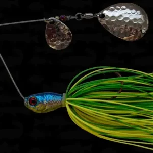Bertilure Spinnerbait Colorado Nr.2 Colorado Deep Cup 14g Skirt Siliconic Lime - Chartreuse Reducere specială