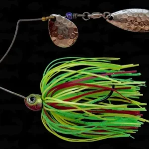 Preț mic Bertilure Spinnerbait Shallow Killer Colorado-Salcie 7g Skirt Siliconic Fire Tiger