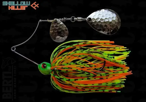 Spinnerbait Berti Shallow Killer Colorado Colorado, Fire Tiger, 11g Bestseller