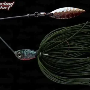 Spinnerbait Bertilure Paleta Salcie Skirt Green Pumpkin 7g Ofertă limitată