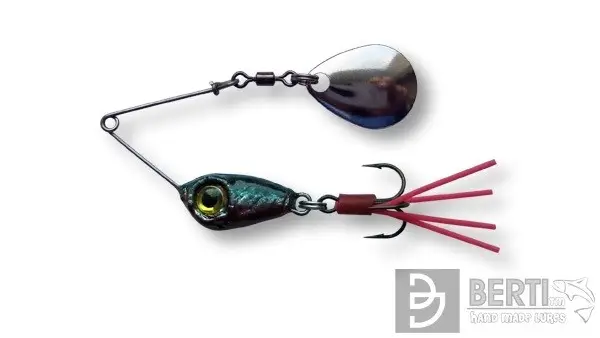 Retur ușor Micro Spinnerbait Berti cu Ancora, Paleta Colorado, Bait Fish, 3.5g