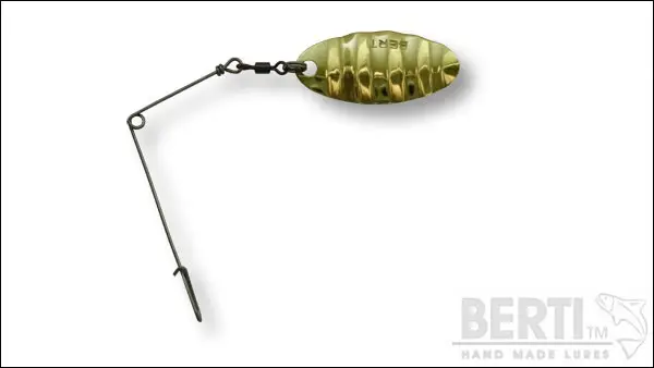 Spinnerbait Bertilure cu Agrafa si Paleta Flash Gold 30mm Mai ieftin