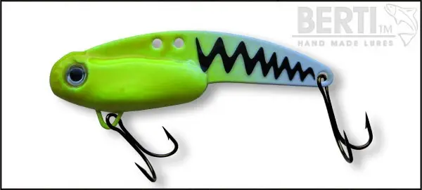 Expediere rapidă Bertilure Cicada Heavy Blade Nr. 2 culoare Yellow-Head Tiger 14 gr