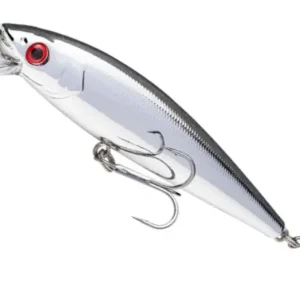 Vobler Strike King KVD 200 Jerkkbait, Carolina Chrome, 11.5cm, 10.6g Nu rata