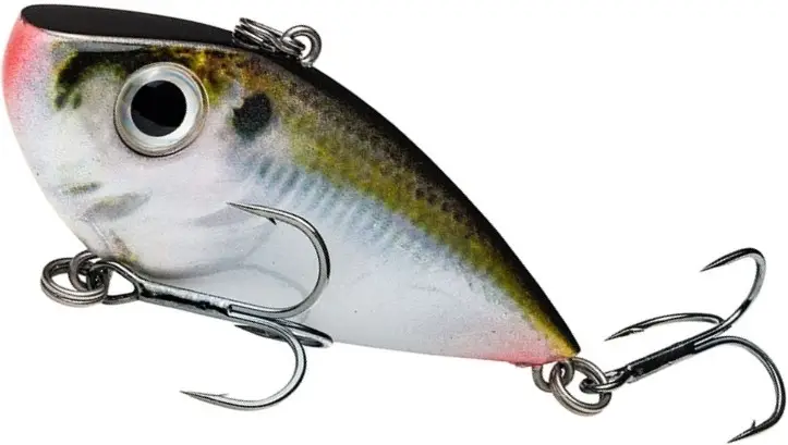 Vobler Strike King, Red Eyed Shad, Natural Shad, 8cm, 12.2g Promoție