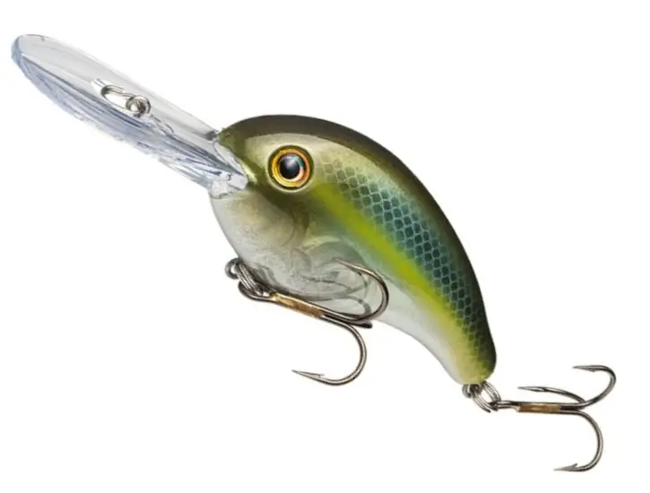 Vobler Strike King Pro-Model Series 5 Floating, Sexy Ghost Minnow, 10.5cm, 17.7g Retur ușor