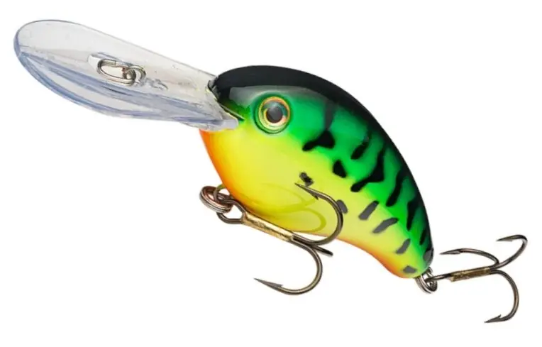 Preț redus Vobler Strike King Pro-Model Series 4 Floating, Fire Tiger, 11cm, 15.9g