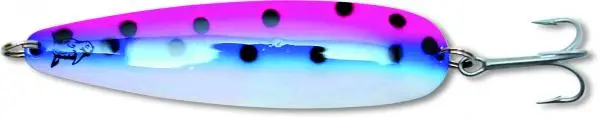 Lingurita Oscilanta Rhino Mag Trolling Spoon , Rainbow Trout, 8.5cm, 12g Disponibil imediat