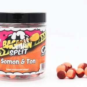 Cel mai vândut Boilies de Carlig Critic Echilibrat CPK Bagman Split, 10/14mm, Somon & Ton