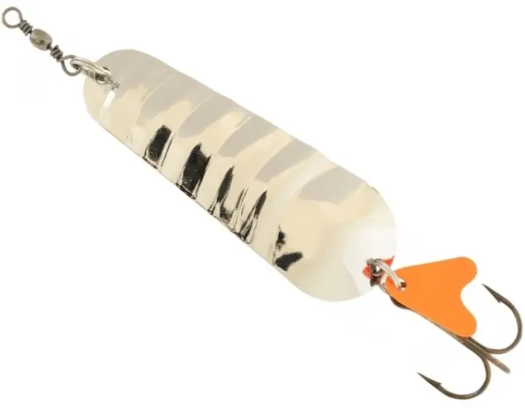 Discount Lingurita Oscilanta Abu Garcia Atom, Silver, 7.5cm, 20g