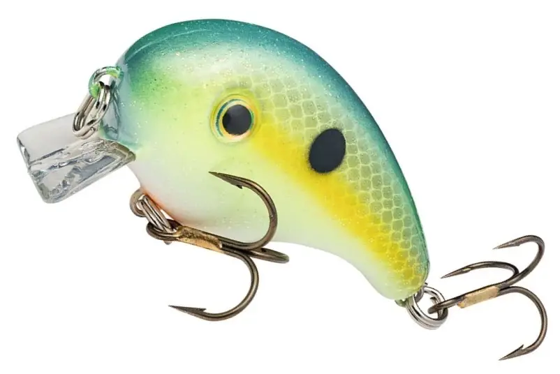Expediere rapidă Vobler Strike King Pro-Model Series 1XS Floating, Chartreuse Sexy Shad, 5.5cm, 10.6g