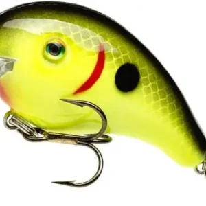 Ultima șansă Vobler Strike King Pro-Model Series 1 Floating, Black Back Chartreuse, 6.5cm, 10.6g