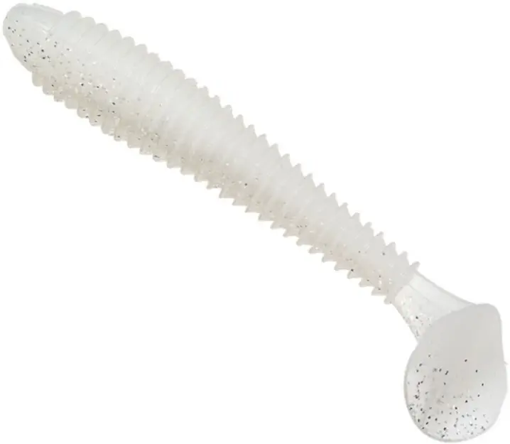 Noutate Shad Strike King, Rage Swimmer, Pearl Flash, 9.5cm, 7buc/bilster