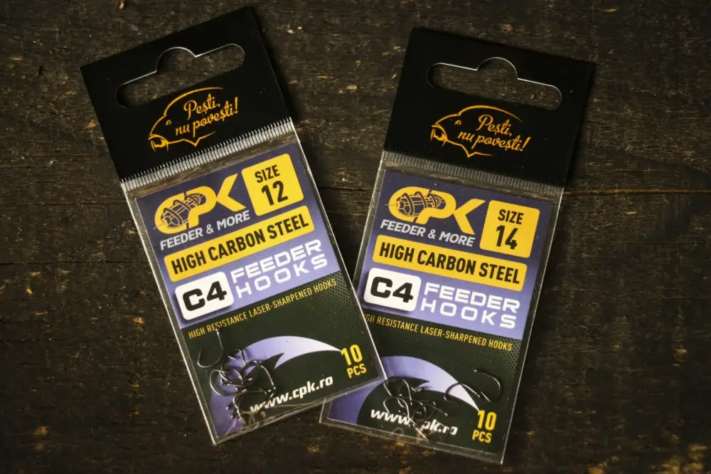Ofertă de sezon Carlige CPK C4 Feeder Hooks, 10buc/plic