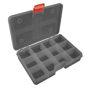 Cutie pentru Accesorii Fox Rage Stack'n Store Small Shallow, 12 Compartimente, 22x15x4cm Ultima șansă