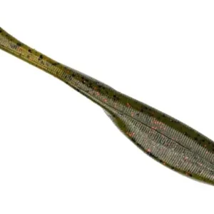 Preț mic Shad Strike King KVD Perfect Plastics Caffeine Shad Soft Jerkbait, Watermelon Red & Black, 12.7cm, 8buc/plic