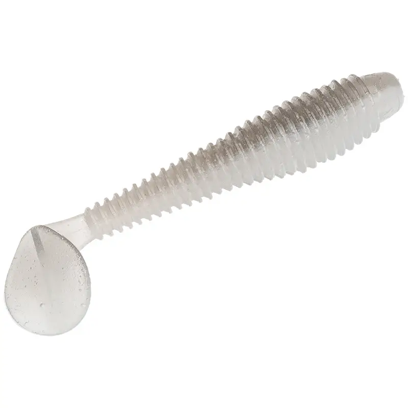 Grub Strike King Rage Swimmer, Culoare Ghost Shad, 8.25cm, 8buc/plic Super ofertă