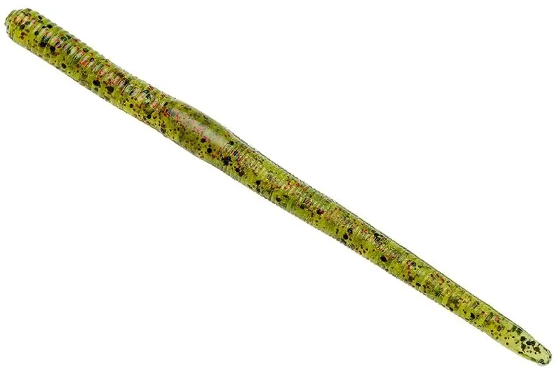 Grub Strike King KVD Super Finesse Worm, Watermelon Red Flake, 10cm, 10buc/plic Livrare expres