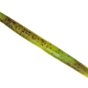 Worm Strike King Shime E Stick, Culoare Green Pumpkin Chartreuse Swirl, 12.5cm Super ofertă