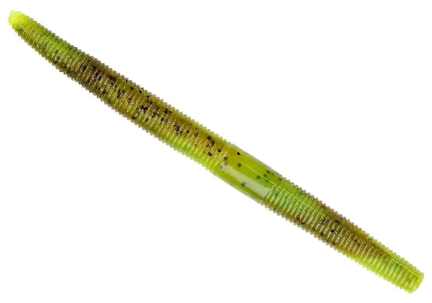 Worm Strike King Shime E Stick, Culoare Green Pumpkin Chartreuse Swirl, 12.5cm Super ofertă