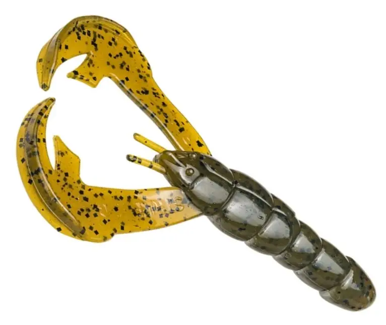 Ofertă specială Creatura Strike King Rage Craw, Culoare Green Pumpkin, 10cm, 7buc/plic