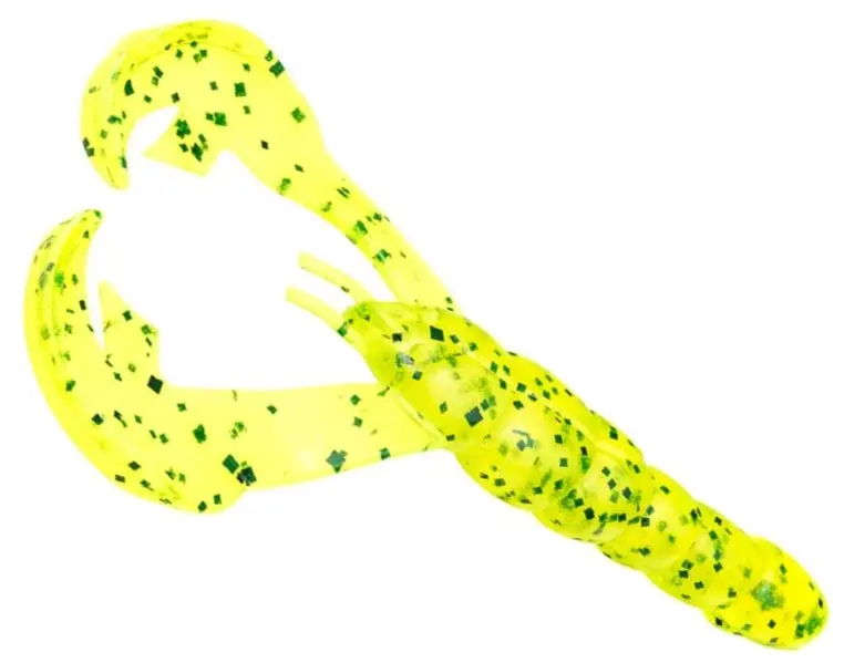 Creatura Strike King Rage Craw, Culoare Chartreuse Pepper, 10cm, 7buc/plic Ofertă exclusivă