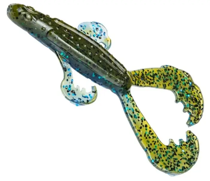 Preț promoțional Creatura Strike King Space Monkey, Culoare Okeechobee Craw, 10cm, 6buc/plic