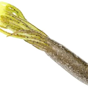 Naluca Strike King Coffee Tube, Green Pumpkin Chartreuse Tail, 11.4cm, 8buc/plic Livrare expres
