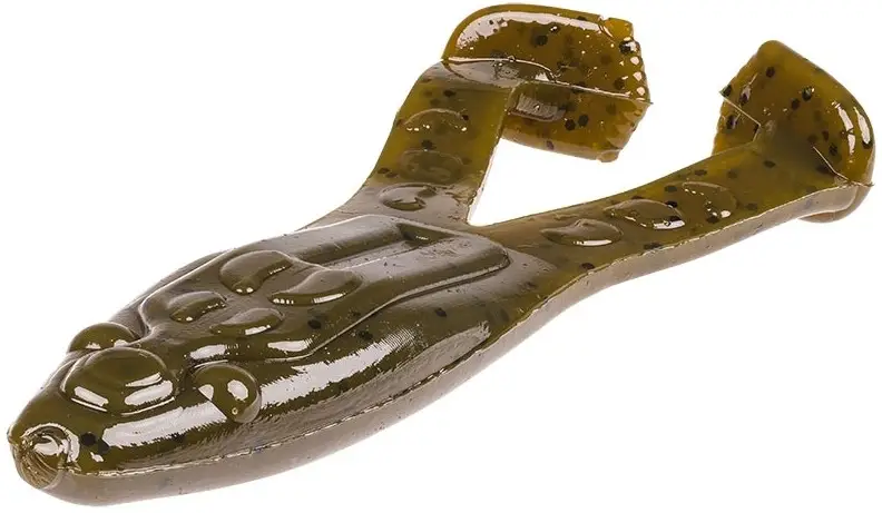 Mai ieftin Broasca Strike King Super Toad, Green Pumpkin, 10cm, 5buc/plic