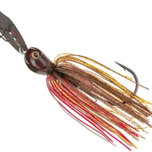 Chatterbait Strike King Thunder Cricket Vibrating Swim Jig, Falcon Lake Craw, 21.3g Preferatul clienților
