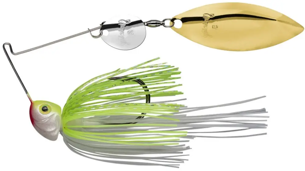 Spinnerbait Hack Attack Heavy Cover, Chartreuse White, 21.3g Popular