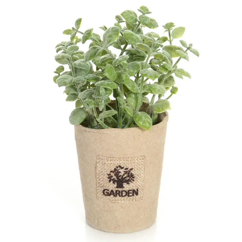 Plată securizată GREEN Plantă artificială în ghiveci