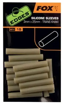 Preț promoțional Tub FOX Silicone Sleeves, 3x25mm, 15buc/plic CAC571