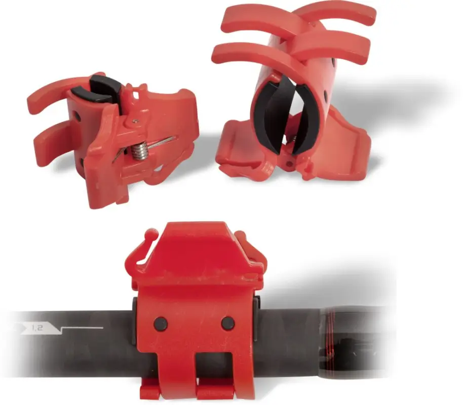 Retur ușor Cleme Magic Trout Rod Clamp Red