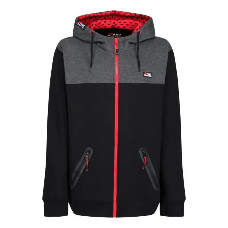 Hanorac Abu Garcia Zipped Hoody Black/Grey Popular