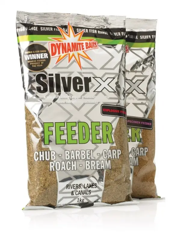 Cumpărături sigure Nada Dynamite Baits Silver X Feeder 1kg