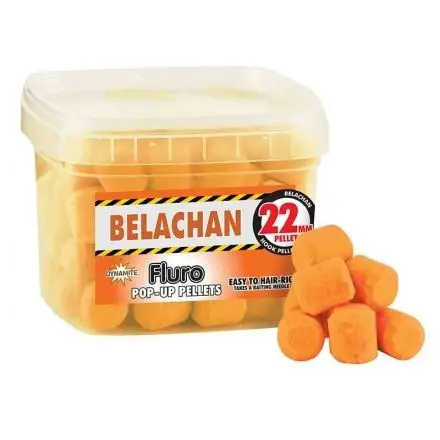Chilipir Pelete Dynamite Baits Fluro Pop-Up Pellets Belachan 22mm